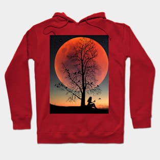 full moon Hoodie